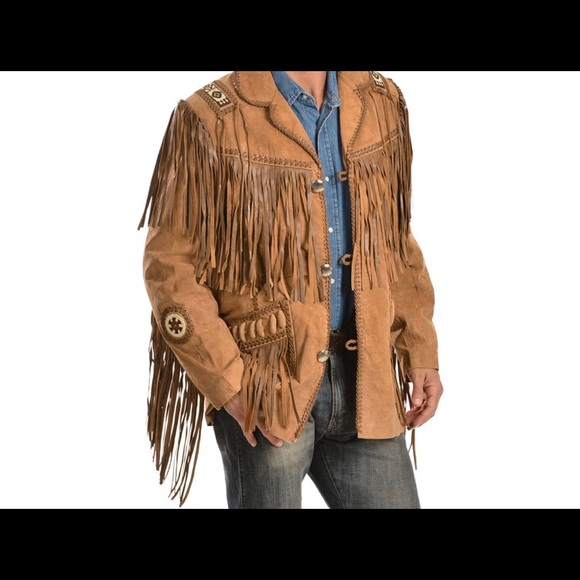 NWOT - Scully Suede Leather Fringed Coat in Bourbon Roar - Picture 5 of 14